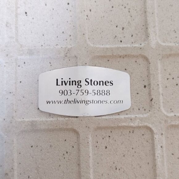 A Friend Loves at All Times- Black Tile Slab and Holder, Decor by Living Stones - Picture 4 of 14